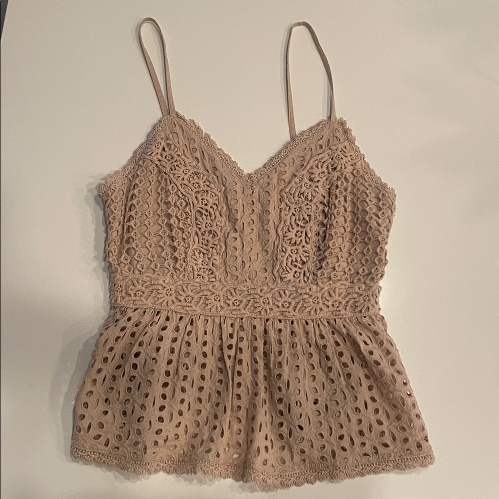Japna Lace Camisole in Beige